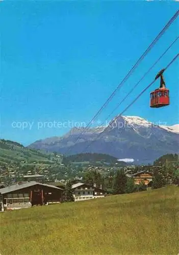 AK / Ansichtskarte  Megeve 74 Haute-Savoie Téléphérique de Rochebrune Alpes