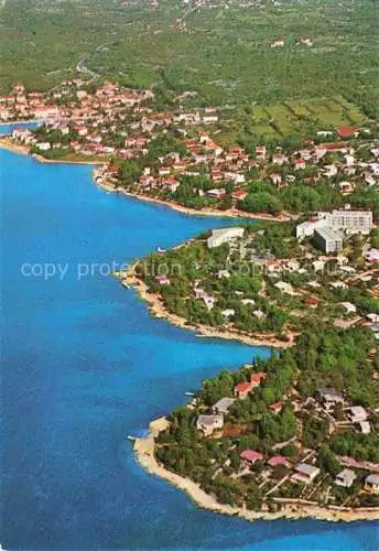 AK / Ansichtskarte  Malinska  Krk Croatia Kuestenpanorama