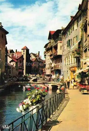 AK / Ansichtskarte  ANNECY 74 Haute-Savoie Les Quais du Thiou