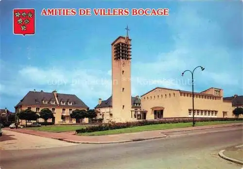 AK / Ansichtskarte  Villers-Bocage Calvados Eglise Architecte Le Sauter