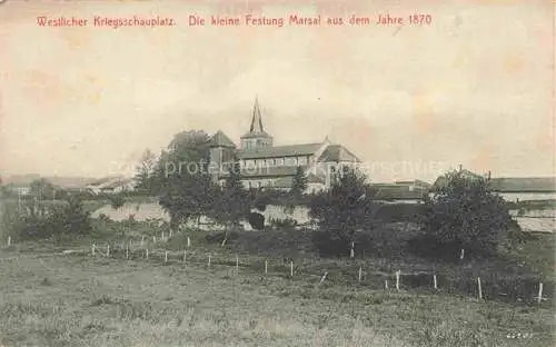 AK / Ansichtskarte  Marsal Chateau-Salins 57 Moselle Kleine Festung Marsal aus dem Jahre 1870