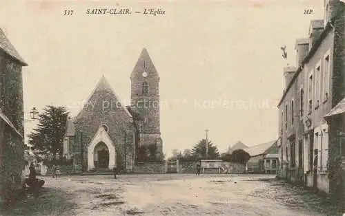 AK / Ansichtskarte  Saint-Clair-sur-Epte Pontoise 95 Val-d Oise Eglise