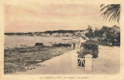 AK / Ansichtskarte  ST-CYR -SUR-MER 83 Var Les Lecquai Vue generale