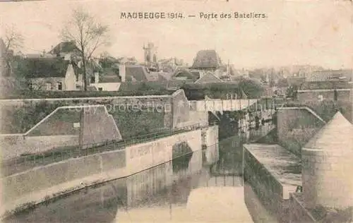 AK / Ansichtskarte  Maubeuge Avesnes-sur-Helpe 59 Nord Porte des Bateliers