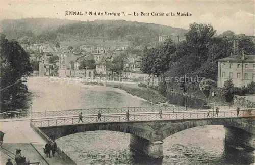 AK / Ansichtskarte  Epinal 88 Vosges Le Pont Carnot et la Moselle