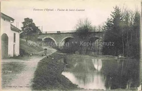 AK / Ansichtskarte  Epinal 88 Vosges Viaduc de Saint Laurent