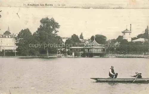 AK / Ansichtskarte  Enghien-les-Bains 95 Val-d Oise Le Lac