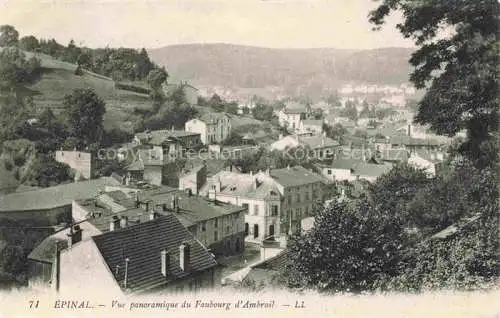 AK / Ansichtskarte  Epinal 88 Vosges Vue panoramique du Faubourg d'Amirail