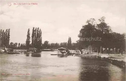 AK / Ansichtskarte  La Fleche 72 Sarthe Le Loir a La Fleche