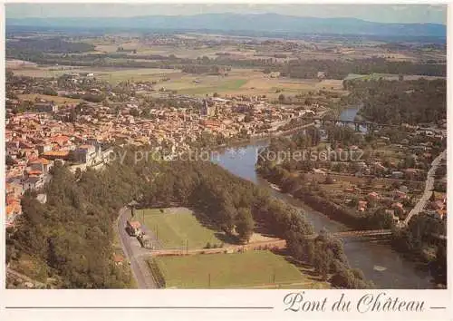 AK / Ansichtskarte  Pont-du-Chateau Vue générale aérienne