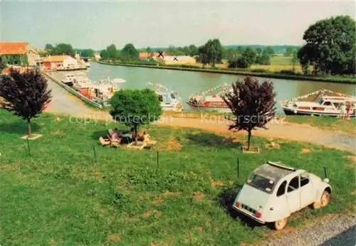 AK / Ansichtskarte  Lagarde Gerden Chateau-Salins 57 Moselle Lothringen Port de Plaisance