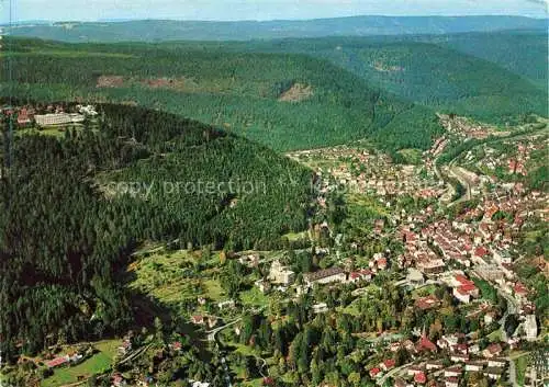 AK / Ansichtskarte  BAD WILDBAD  Schwarzwald Panorama Thermalbad Hoehenkurgebiet Sommerberg