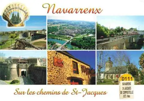 AK / Ansichtskarte  Navarrenx Divers aspects Les chemins de Compostelle