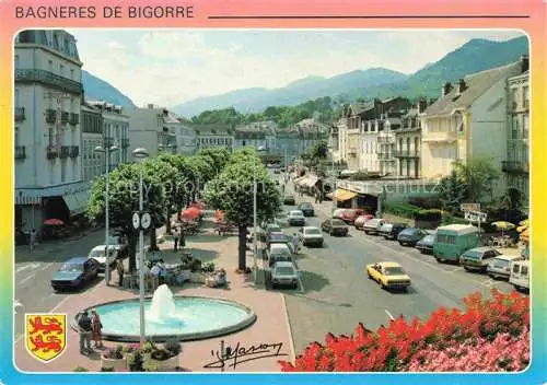 AK / Ansichtskarte  Bagneres-de-Bigorre 65 Hautes-Pyrenees Place des Coustous