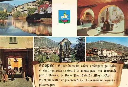 AK / Ansichtskarte  Sospel Nice 06 Alpes-Maritimes Teilansichten Gasse Zentrum Arkaden