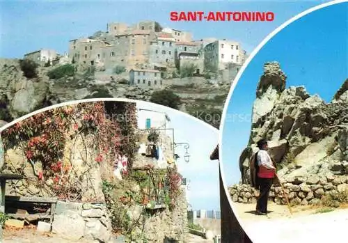 AK / Ansichtskarte  Sant Antonino de Balagne 2B Haute-Corse Souvenirs du village