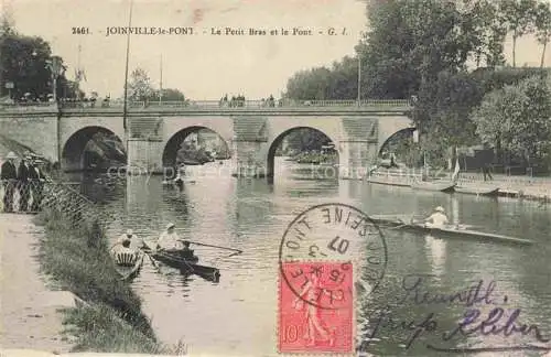 AK / Ansichtskarte  Joinville -le-Pont Nogent-sur-Marne 94 Val-de-Marne Le Petit Bras et le Pont