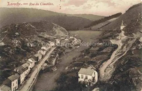 AK / Ansichtskarte  Laroche Belgie Rue du Cimetiere