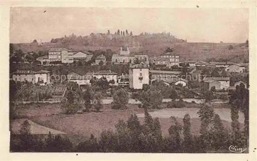 AK / Ansichtskarte  Liergues Villefranche-sur-Saone 69 Rhone Vue generale et la montagne de St Bonnet