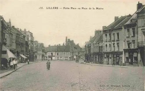 AK / Ansichtskarte  Lillers Bethune 62 Pas-de-Calais Petit Place ou Place de la Mairie