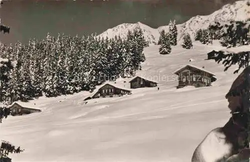 AK / Ansichtskarte  Clambin 1750m Verbier VS Tea room de Clambin