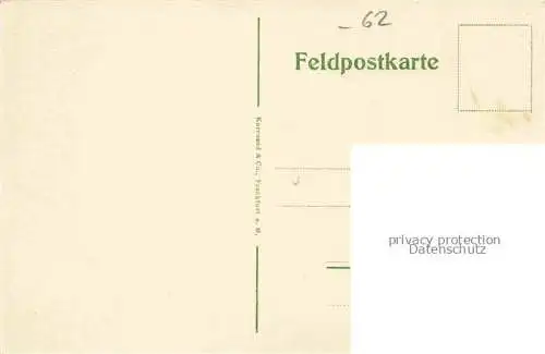 AK / Ansichtskarte  Ablain-Saint-Nazaire 62 Pas-de-Calais Loretto Kirche Zeichnung Feldpost