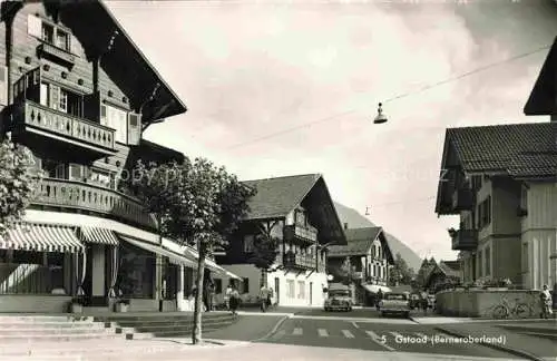 AK / Ansichtskarte  Gstaad Saanen BE Ortspartie