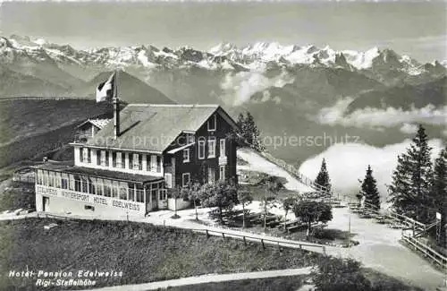 AK / Ansichtskarte  Rigi Staffel SZ Hotel Pension Edelweiss 