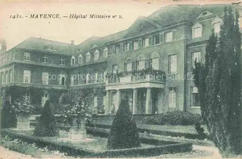 AK / Ansichtskarte  Mayence Mainz Hopital Militaire no 2