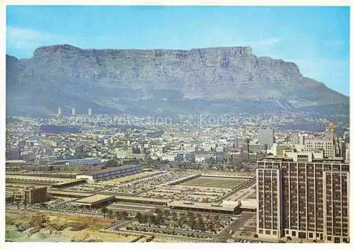 AK / Ansichtskarte  Cape-Town Kaapstad Kapstadt South-Africa RSA The modern parking area built on top of the new station