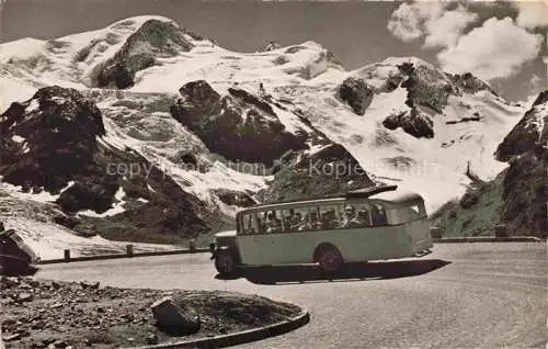 AK / Ansichtskarte  Postbus Postauto Omnibus Sustenstrasse Meiringen Wassen 