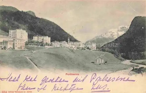 AK / Ansichtskarte  Pontresina GR Panorama