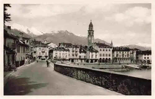 AK / Ansichtskarte  Ascona Lago Maggiore TI Uferstrasse Kirche