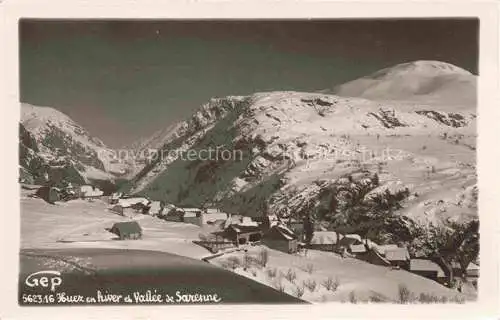 AK / Ansichtskarte  Huez GRENOBLE 38 Isere en hiver et Vallee de Sarenne