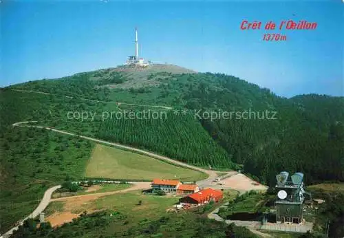 AK / Ansichtskarte  Le Mont Pilat Graix 42 Loire Panorama Crêt de l'Oeillon vue aérienne