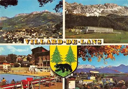 AK / Ansichtskarte  Villard-de-Lans GRENOBLE 38 Isere Panorama Hotel Piscine Alpes