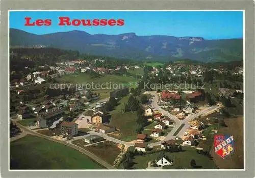 AK / Ansichtskarte  Les Rousses Saint-Claude 39 Jura Vue aérienne