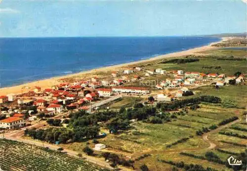 AK / Ansichtskarte  Portiragnes 34 Herault Vue générale aérienne de la plage