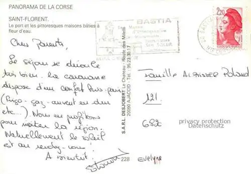 AK / Ansichtskarte  Saint-Florent 2B Haute-Corse Le port et pittoresques maisons