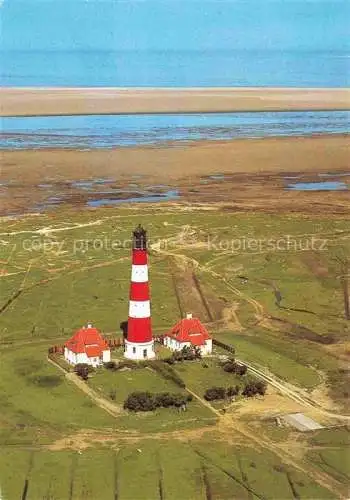 AK / Ansichtskarte  Leuchtturm Lighthouse Faro Phare-- Halbinsel Eiderstedt Westerhever