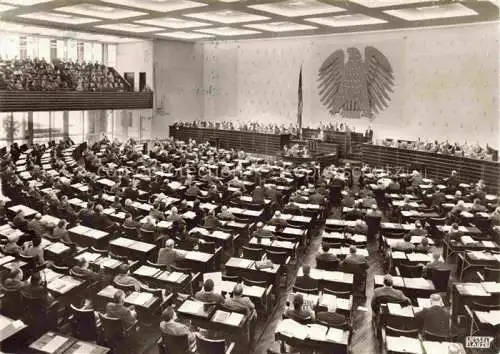 AK / Ansichtskarte  Politik Bonn Bundestagsdebatte