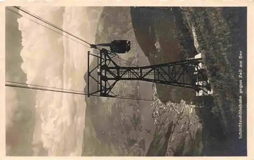 AK / Ansichtskarte  Seilbahn Cable-Car Telepherique Schmittenhoehebahn Zell am See