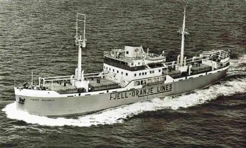 AK / Ansichtskarte  Dampfer Binnenschifffahrt M.S. Prins Willem 2 Oranje Lijn Rotterdam