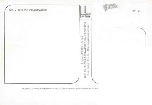 AK / Ansichtskarte  Wein Wine Vin Vino-- le Champagne France