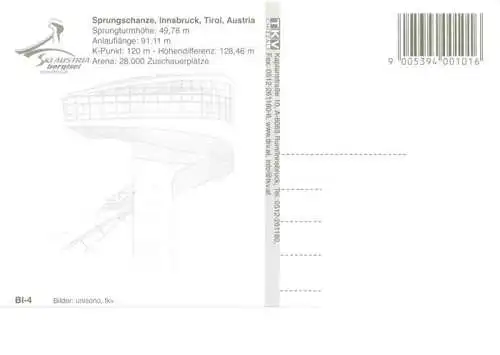 AK / Ansichtskarte  Skispringen Austia Bergisel Innsbruck