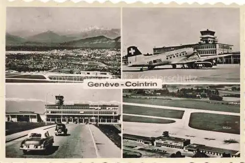 AK / Ansichtskarte  Flughafen Airport Aeroporto Geneve Cointrin Schweiz