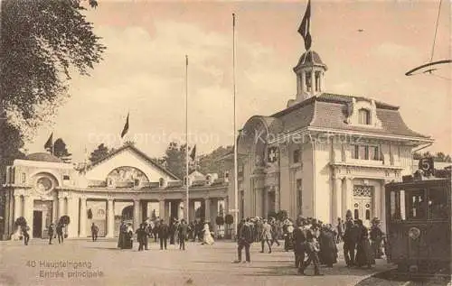 AK / Ansichtskarte  Landes-Ausstellung Landesausstellung Bern 1914 Strassenbahn