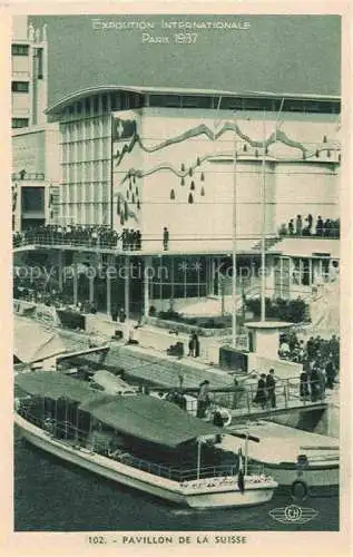 AK / Ansichtskarte  Exposition Internationale Paris 1937 Pavillon Suisse