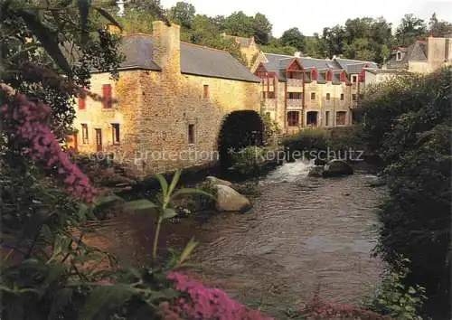 AK / Ansichtskarte  Pont-Aven Partie am Wasser Muehle Wasserrad