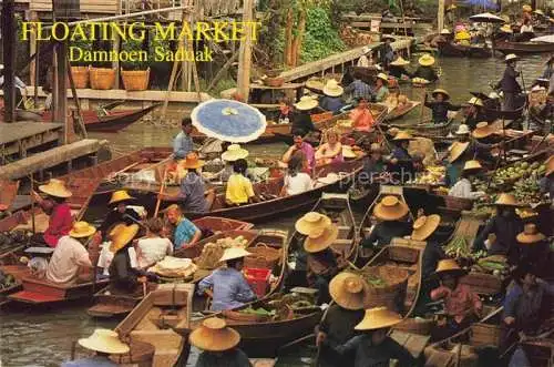 AK / Ansichtskarte  Ratchaburi Thailand Floating Market